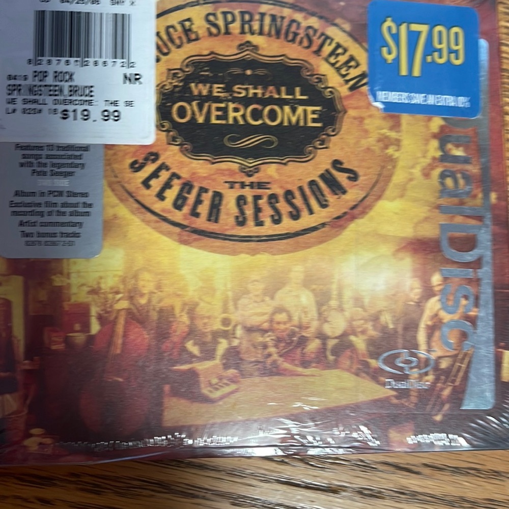 CD Bruce Springsteen Seger Sessions-We Shall Overcome
